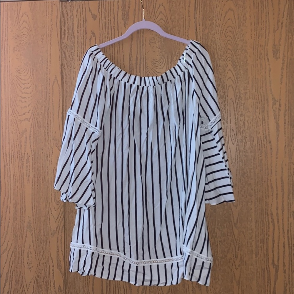 Off the shoulder blouse